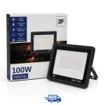 Projecteur LED-2F 100W 9000 lm Étanche IP66 avec Garantie