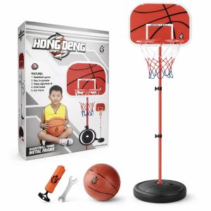 Support de basket-ball enfant réglable intérieur extérieur