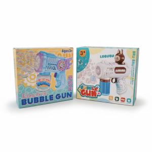LoBuBu Bubble Gun & Electric Bubble Gun – Lot de 2