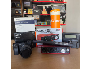 Kit Photography : Sony A6300 + Sigma 30mm F1.4 + Accessoires