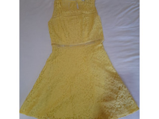 Robe Jaune Femme