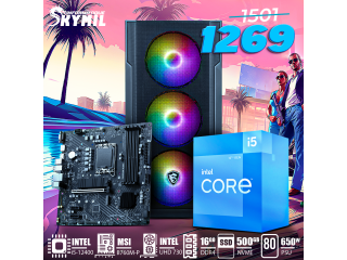 CORE I5-12400 | UHD 730 | 16GB | NVME 500GB