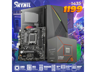 PC GAMING  𝐑𝐘𝐙𝐄𝐍 𝟓 𝟖𝟓𝟎𝟎𝐆 | 𝐑𝐚𝐝𝐞𝐨𝐧 𝟕𝟒𝟎𝐌 | 𝟏𝟔𝐆𝐁 𝐑𝐀𝐌 | 𝐒𝐒𝐃 𝐍𝐕𝐌𝐄 𝟓𝟏𝟐𝐆𝐁