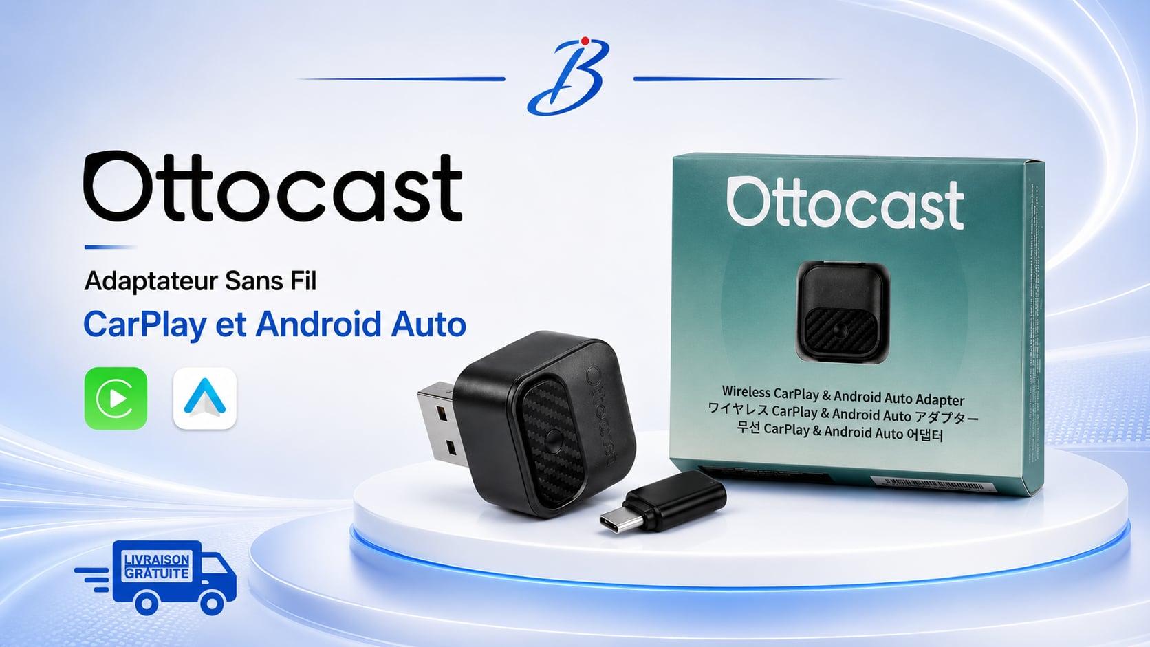 Ottocast CarPlay et Android Auto