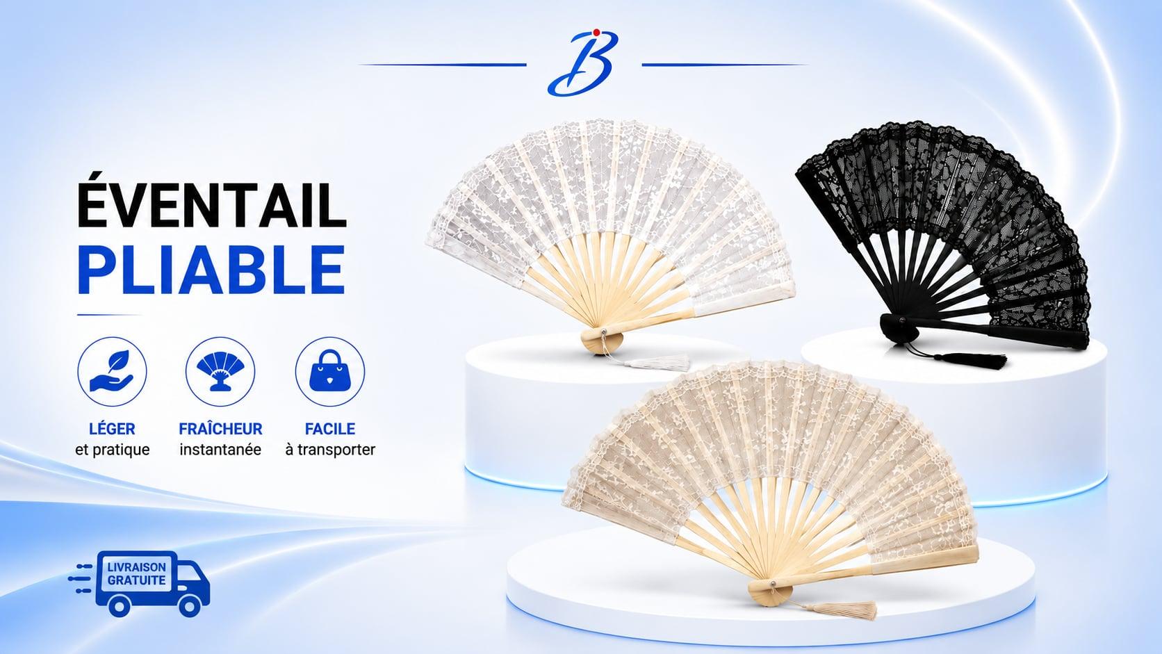 Éventail pliable