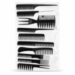 Kit de Peignes Professionnels – 10 Pièces