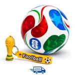 Pack Coupe du Monde : Ballon de Football + Porte-clés