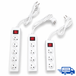 Multiprises avec Interrupteurs STIEL- Pack de 3