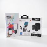 Pack Creator Plus – W80 RGB Magnetic Selfie Light + K9 Microphone Sans Fil + P15 Mini Selfie Stick Tripod Stand avec Télécommande
